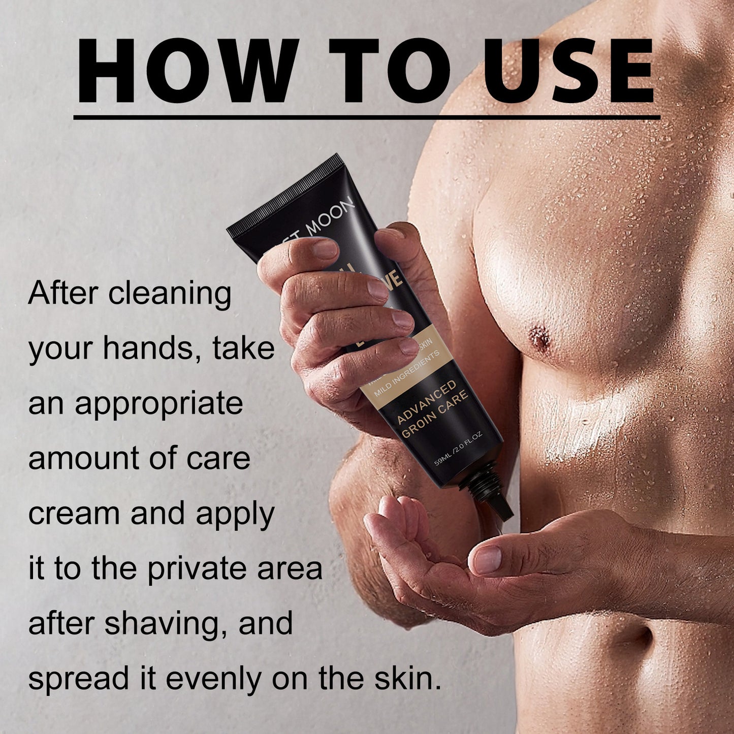 Moisturizing Skin Cleansing Body Care Cream