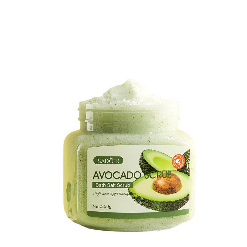 Fruit Bath Salt Scrub Cream Exfoliating Body Care