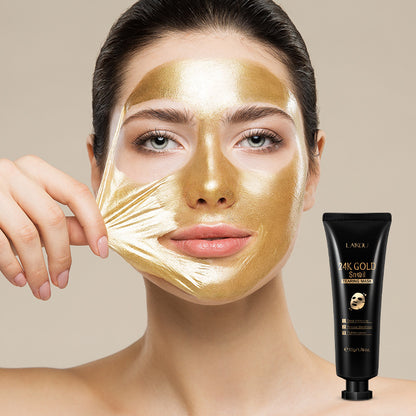 Gold Foil Snail Tear-Off Mask – Hydrating & Rejuvenating