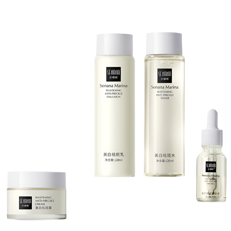 Whitening And Freckle Removing Skin Care Kit Hydrating Moisturizing And Brightening Skin Tone