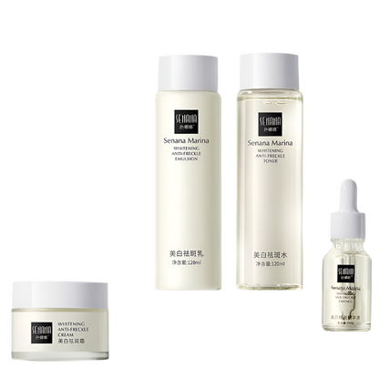 Whitening And Freckle Removing Skin Care Kit Hydrating Moisturizing And Brightening Skin Tone