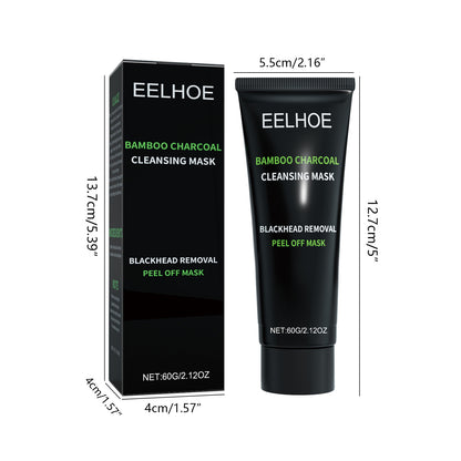 Bamboo Charcoal Blackhead Removal Peel-Off Mask For Deep Pore Cleansing And T-Zone Oil Control