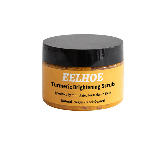EELHOE Turmeric Body Scrub Cleansing Exfoliating Melanin Whitening Moisturizing Skin Scrub