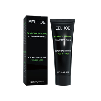Bamboo Charcoal Blackhead Removal Peel-Off Mask For Deep Pore Cleansing And T-Zone Oil Control