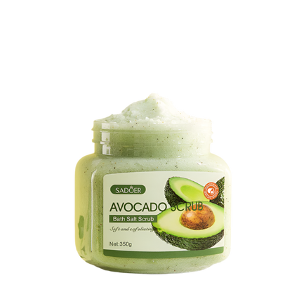 Fruit Bath Salt Scrub Cream Exfoliating Body Care