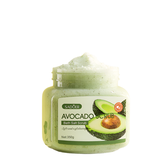 Fruit Bath Salt Scrub Cream Exfoliating Body Care